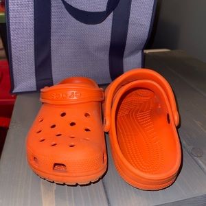 Orange CROCS